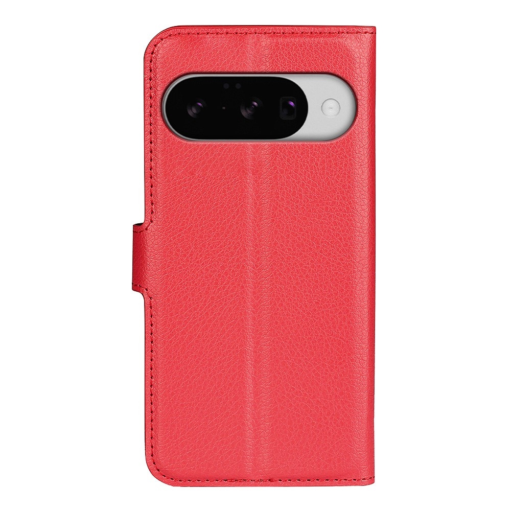 Litchi könyv tok a Google Pixel 10 számára - piros