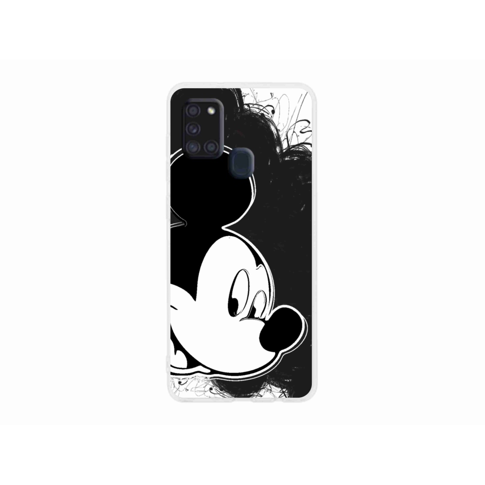 Zselés borítás mmCase Samsung Galaxy A21s készülékhez - mickey egér 1
