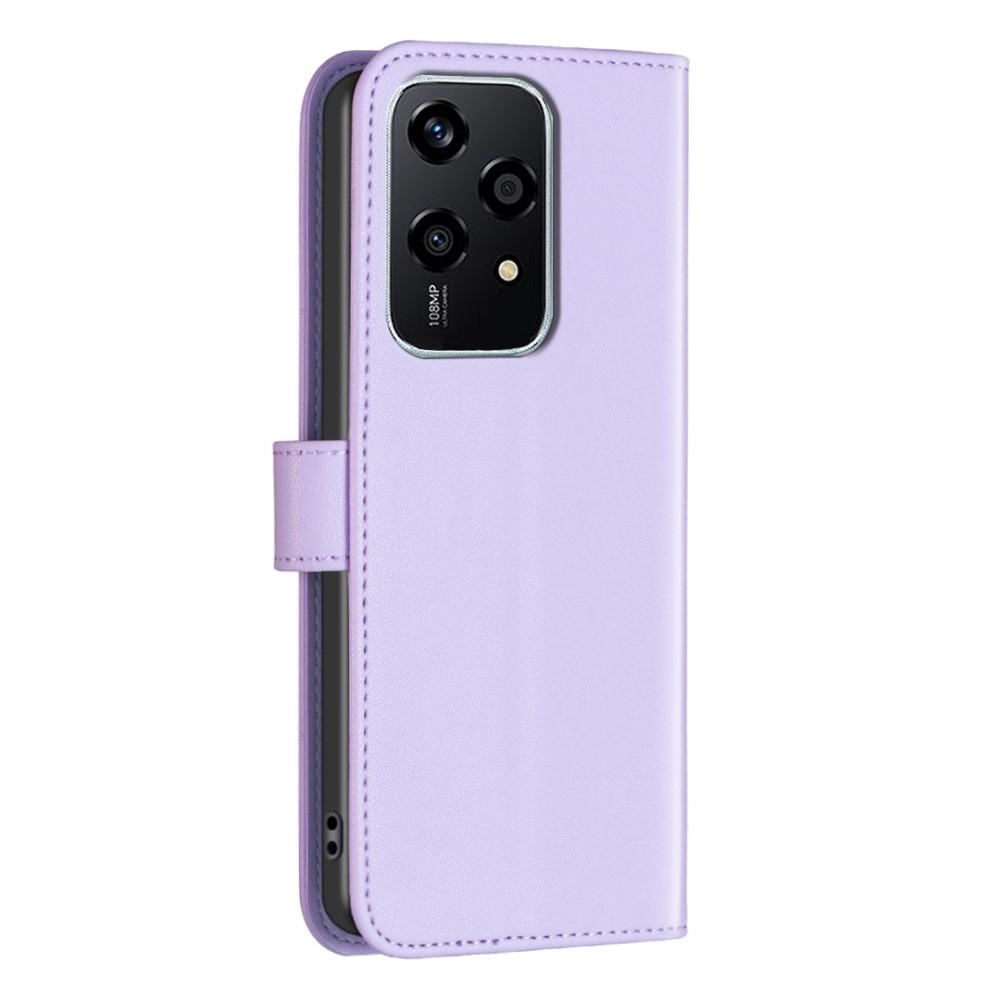 BNF könyvtáska a Honor 200 Lite 5G készülékhez - világos lila