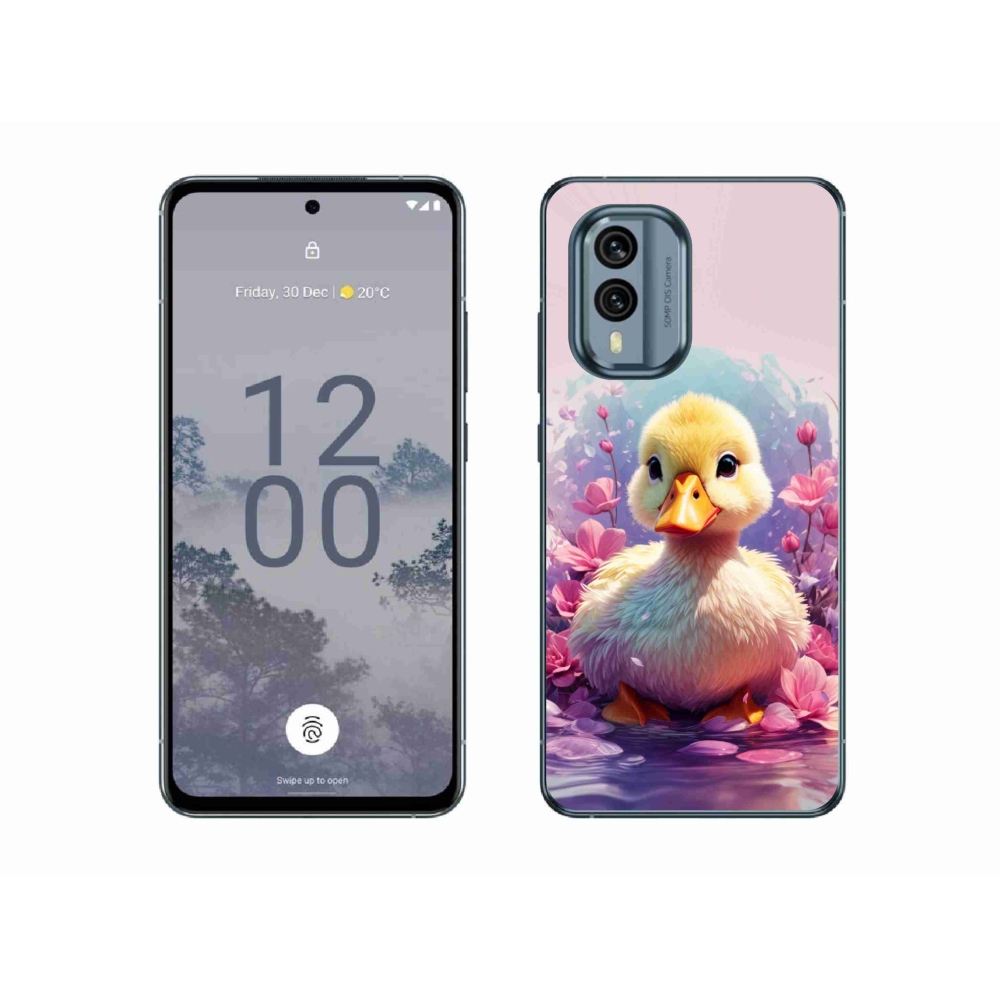 Zselés borítás mmCase a Nokia X30 5G készülékhez - kacsa