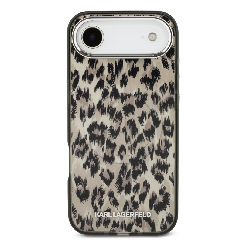 Karl Lagerfeld IML Leopard Leopard MagSafe hátsó borító iPhone Air barna színű készülékhez