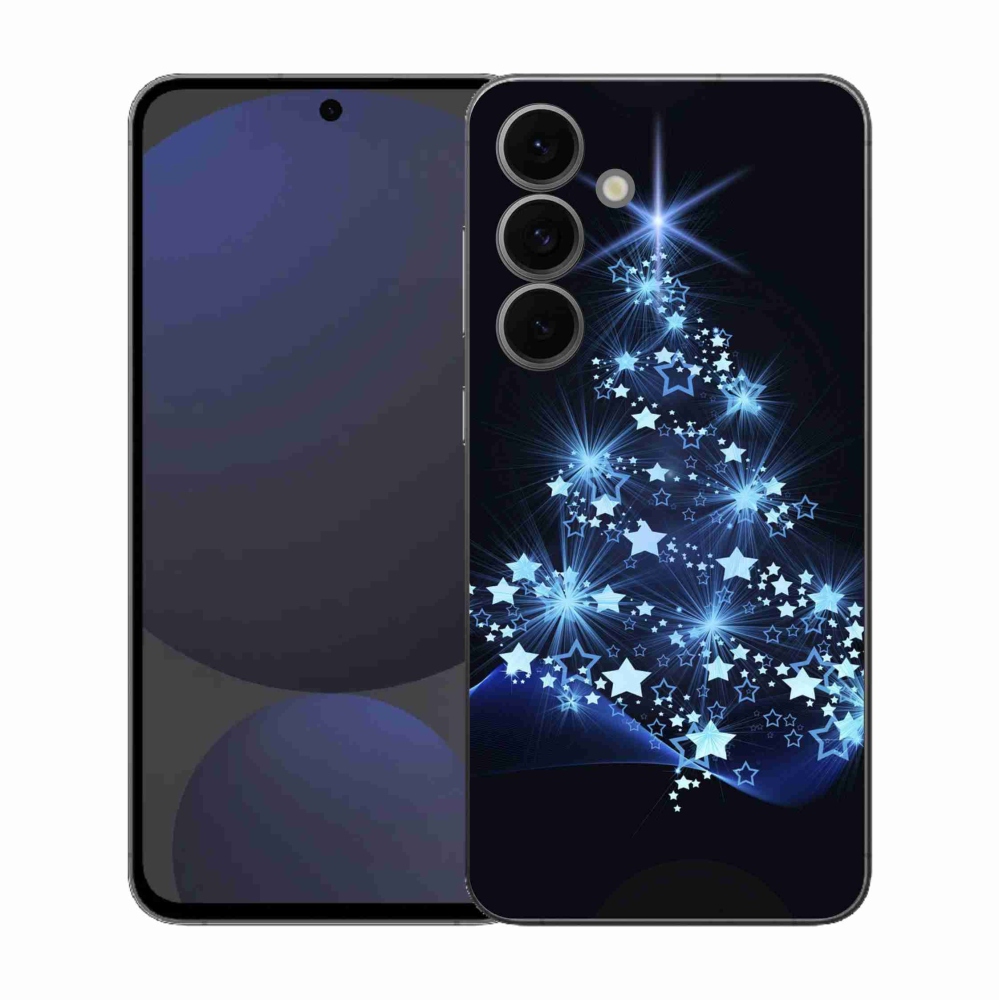 Gél borítás mmCase Samsung Galaxy S25 FE - Karácsonyfa