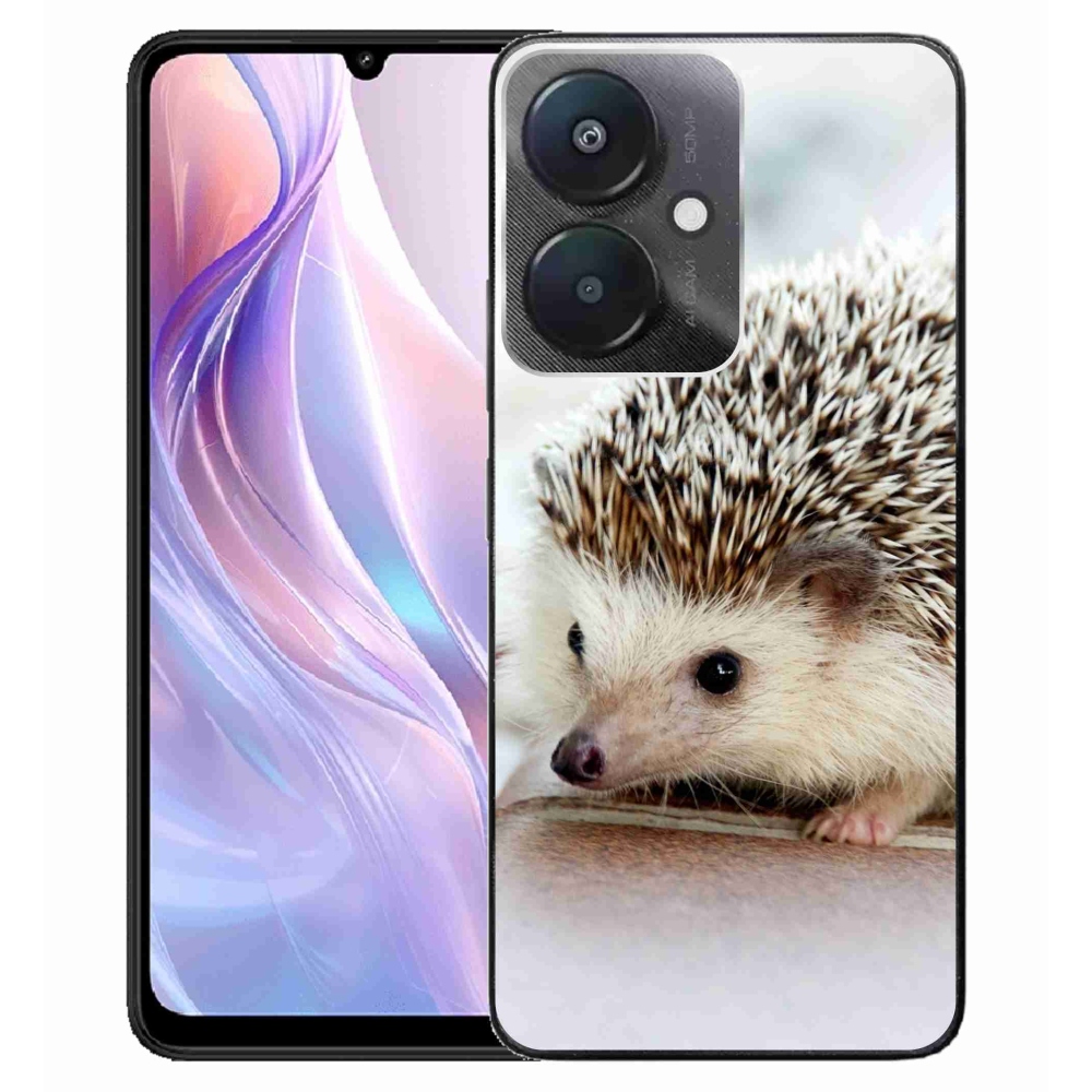 Gél borítás mmCase a Xiaomi Redmi 13C 5G-hez - süni