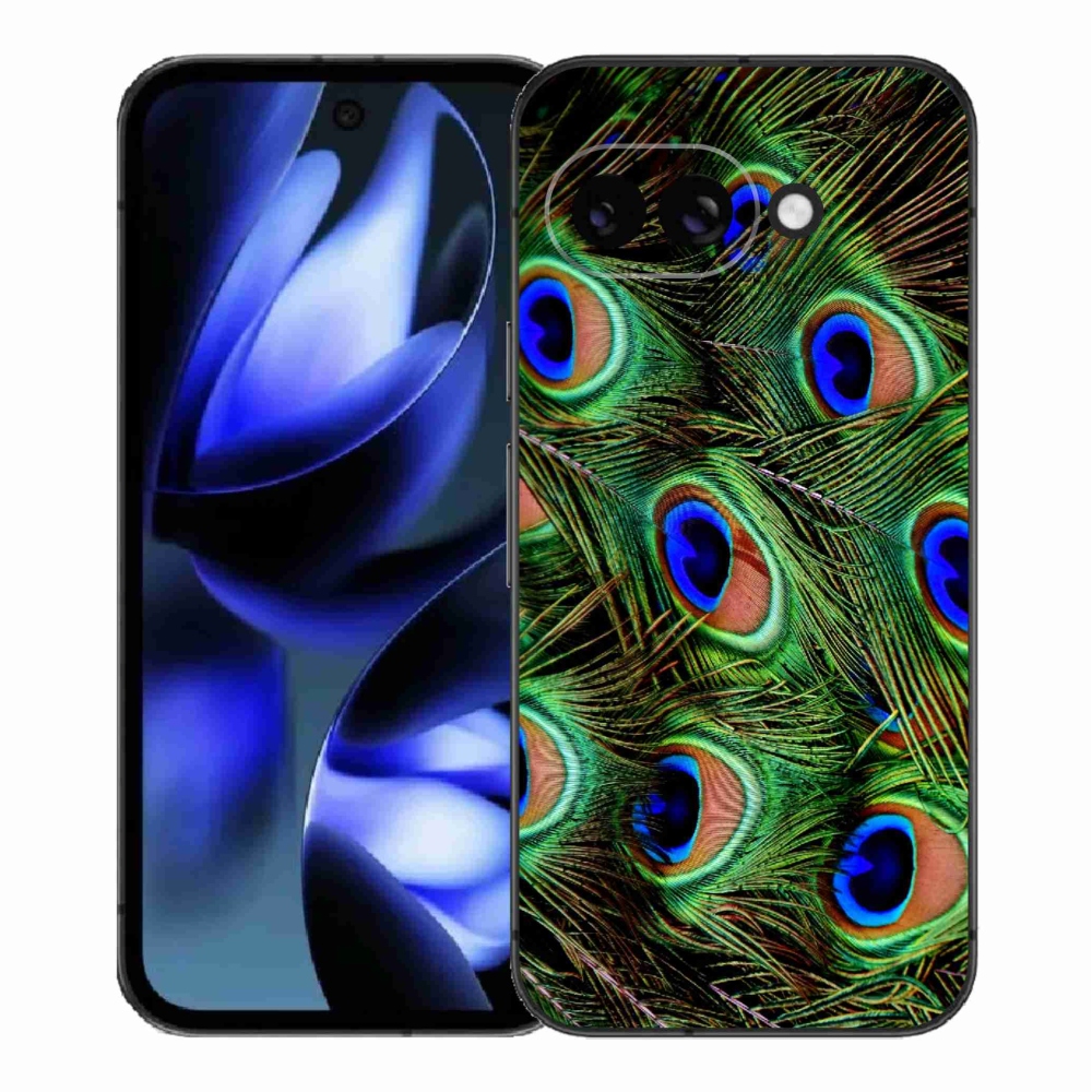 Gél borítás mmCase a Google Pixel 9a készülékhez - pávatoll
