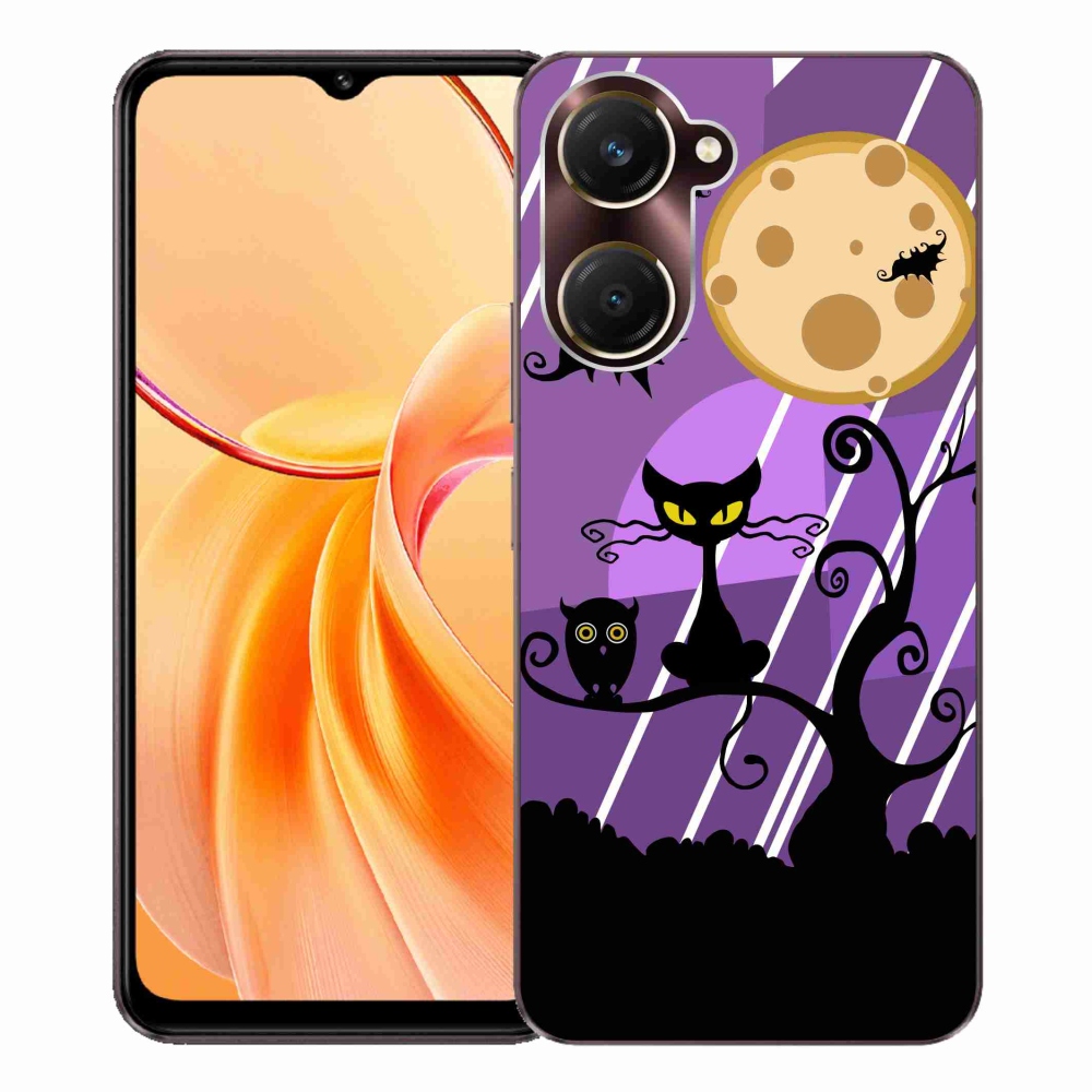 Gél borító mmCase a Vivo Y28s 5G-hez - halloween