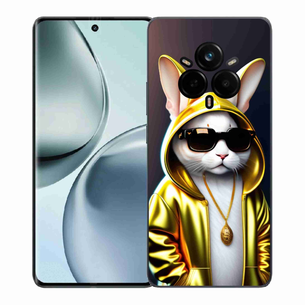 Gél borítás mmCase a Realme 14 Pro 5G számára - cat boss