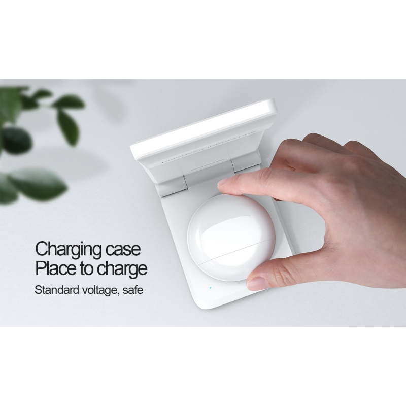 Nillkin PowerTrio 3in1 vezeték nélküli töltő Garmin órához Fehér