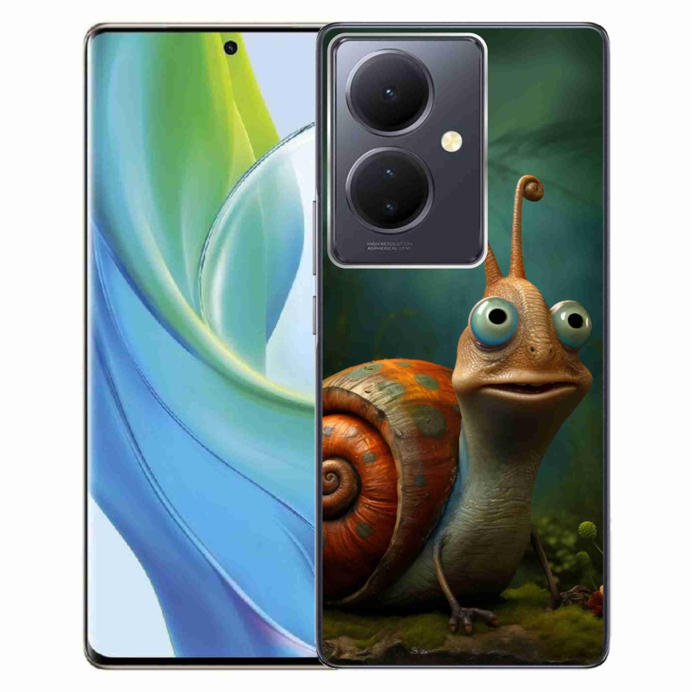 Zselés borítás mmCase a Vivo V29 Lite 5G-hez - csiga
