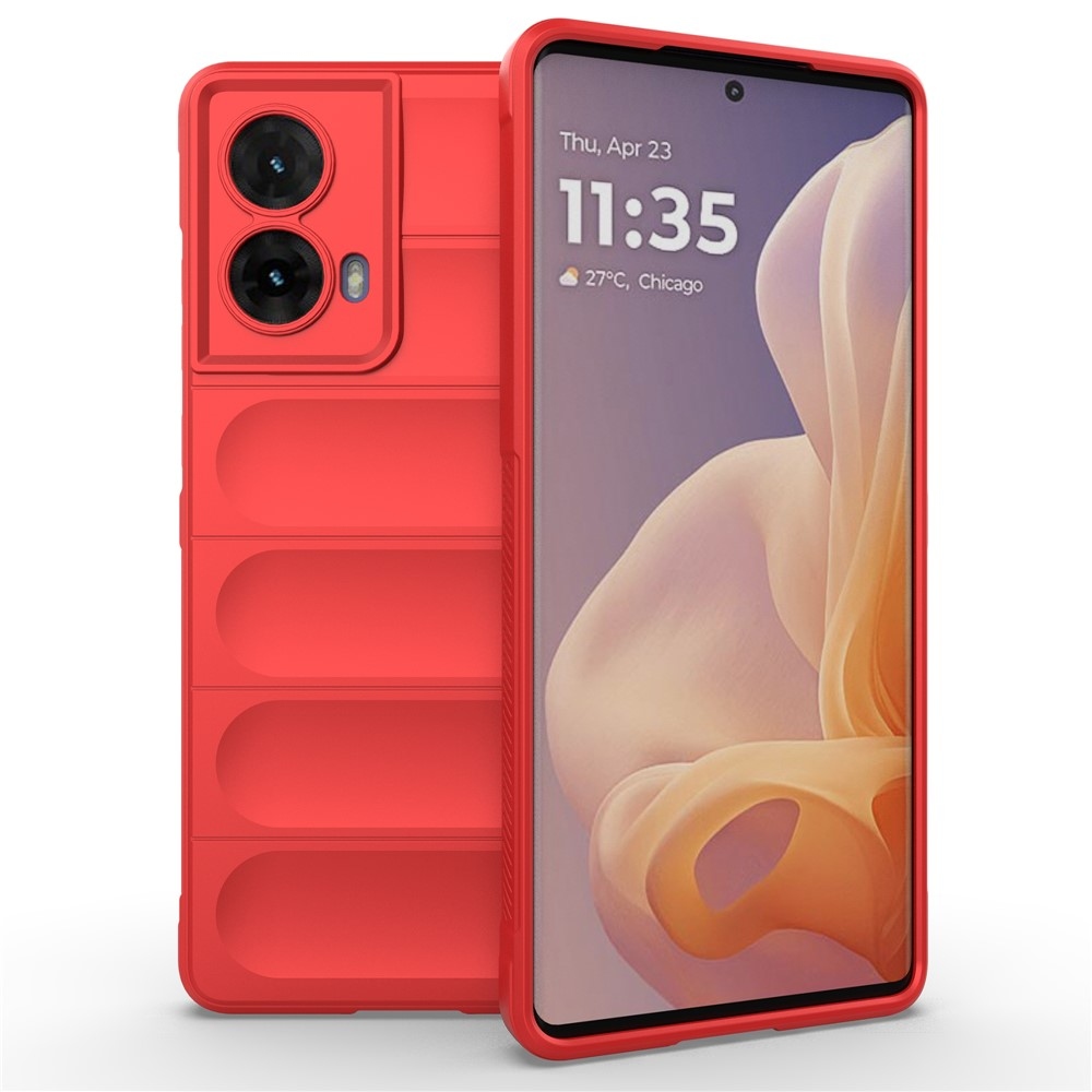 Rugg tartós zselés tok Motorola Moto G85 5G - piros