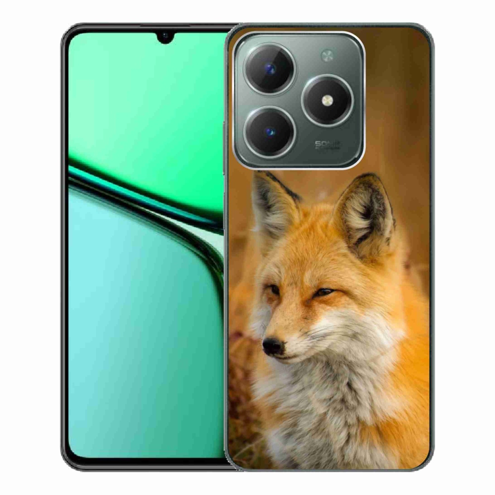 Zselés borítás mmCase a Realme C61 készülékhez - róka