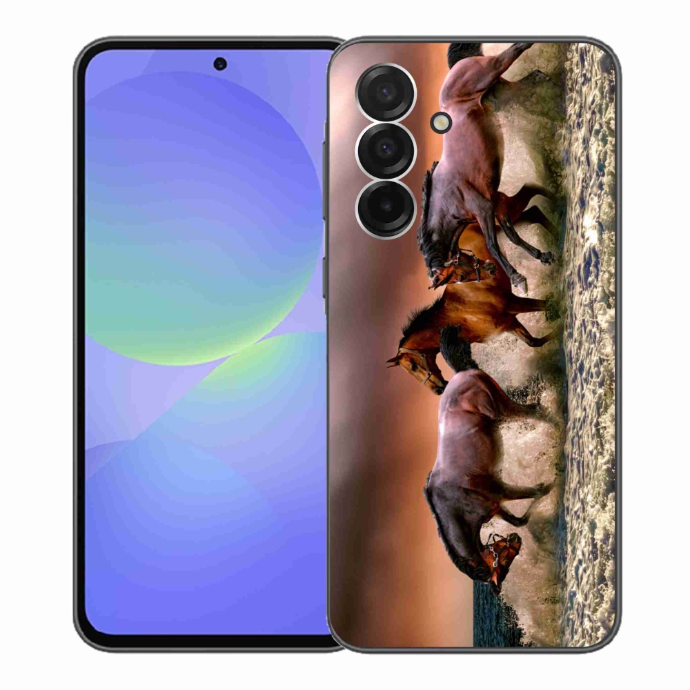 Zselés borítás mmCase Samsung Galaxy A36 5G - lovak 1