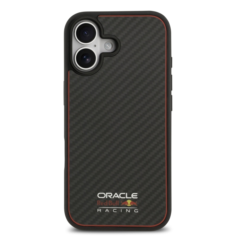 Red Bull Kevlar MagSafe hátlap iPhone 17 Fekete