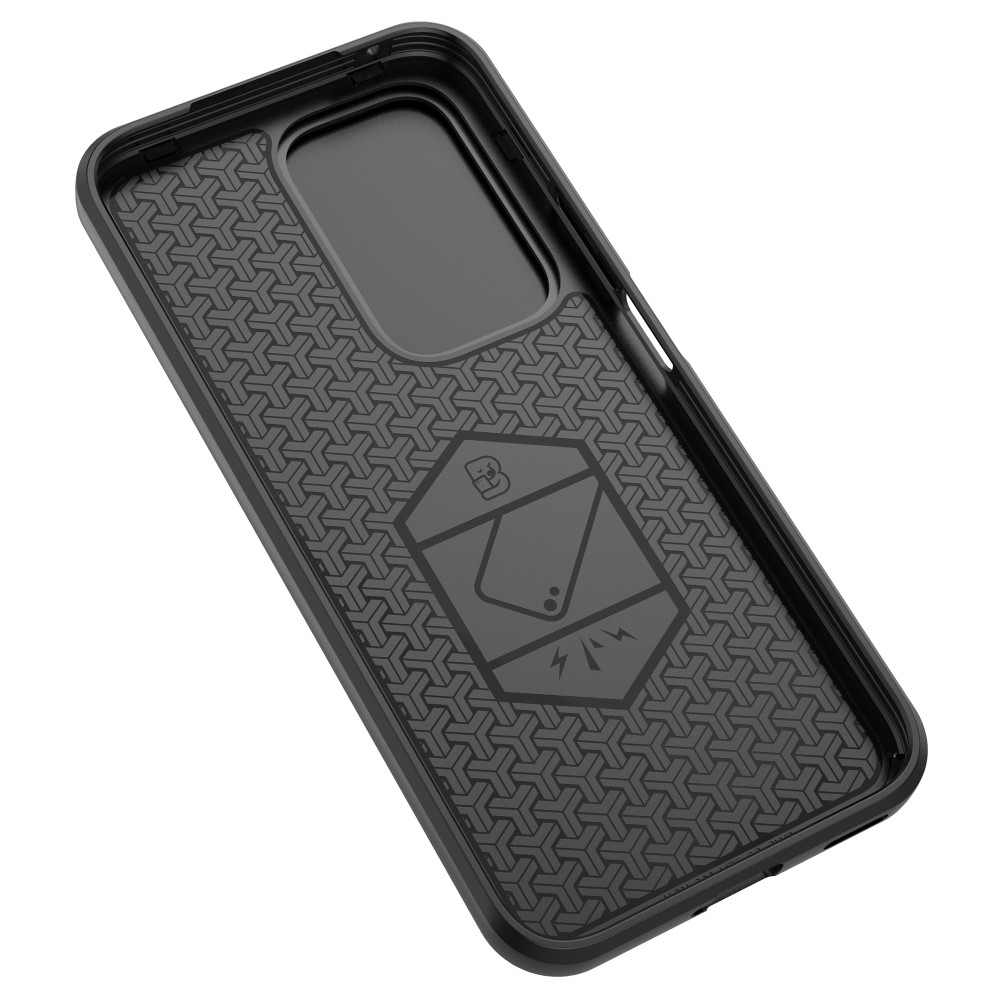 Objektíválló hibrid borítás a Honor 200 Lite 5G készülékhez - fekete