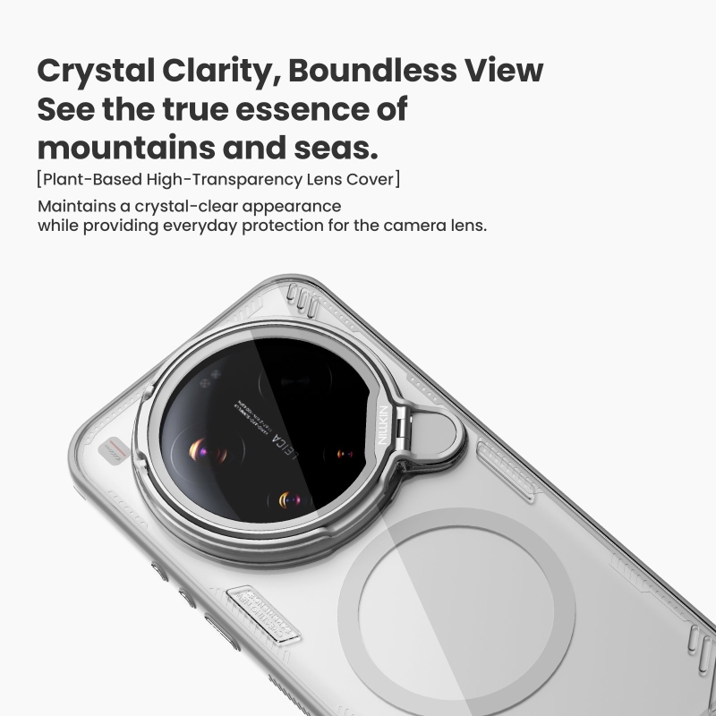 Nillkin Iceblade Prop mágneses borító Xiaomi 17 Ultra Twilight szürke szürke