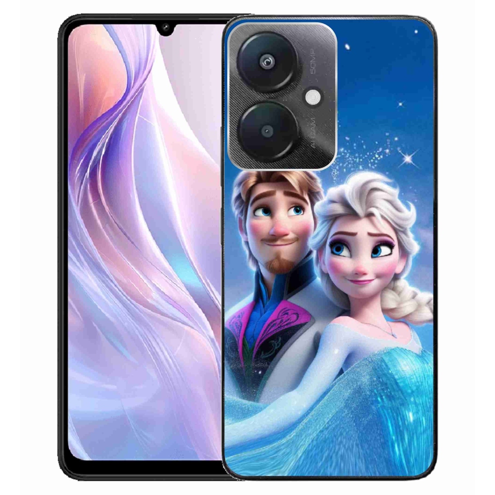 Gél borítás mmCase a Xiaomi Redmi 13C 5G számára - Ice Kingdom 1