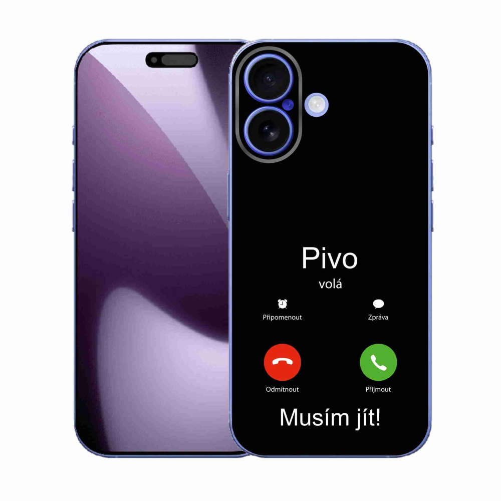 Gél borítás mmCase iPhone 17 készülékhez - sörhívások fekete háttérrel