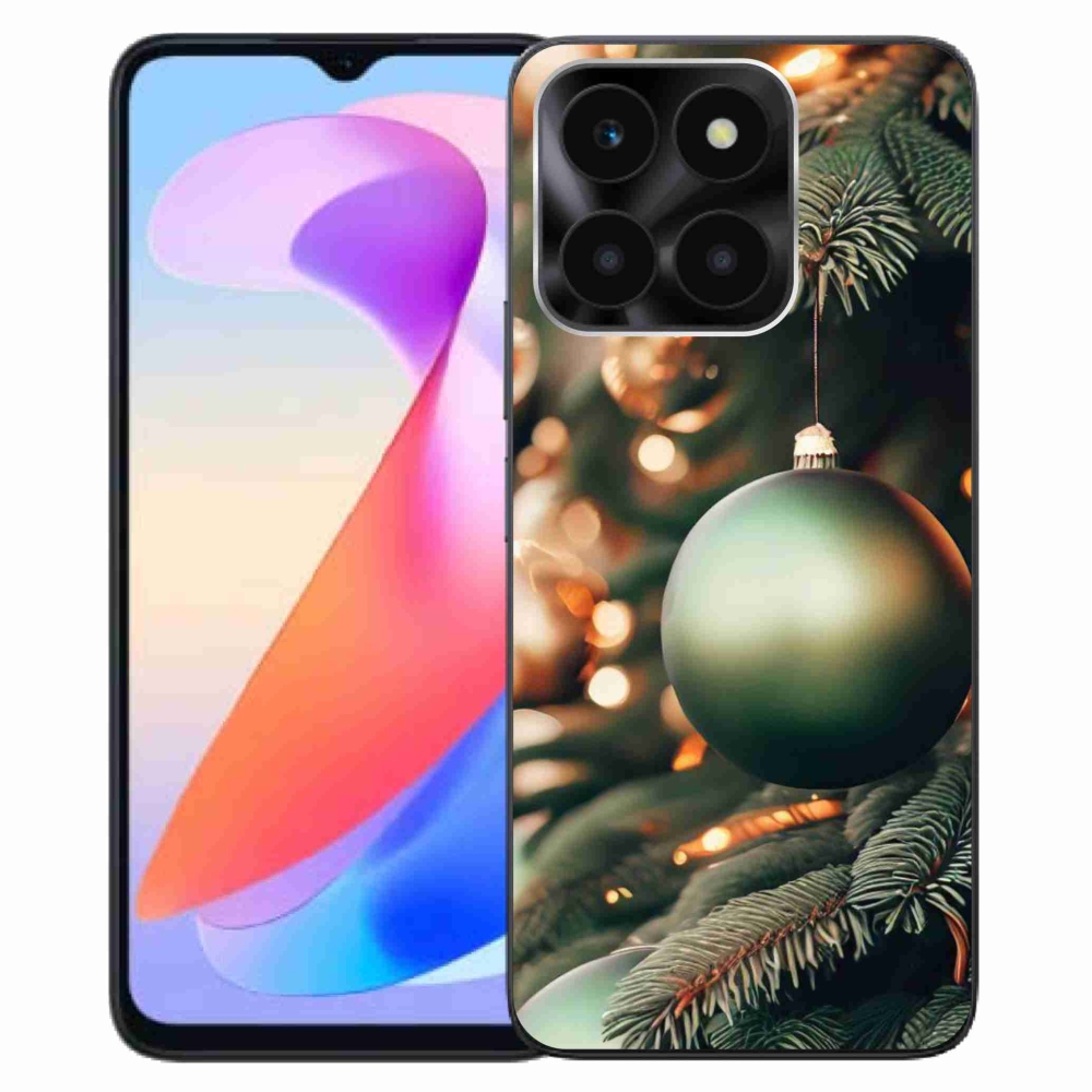 Gél borítás mmCase a Honor X6a számára - karácsonyi dekorációk 1