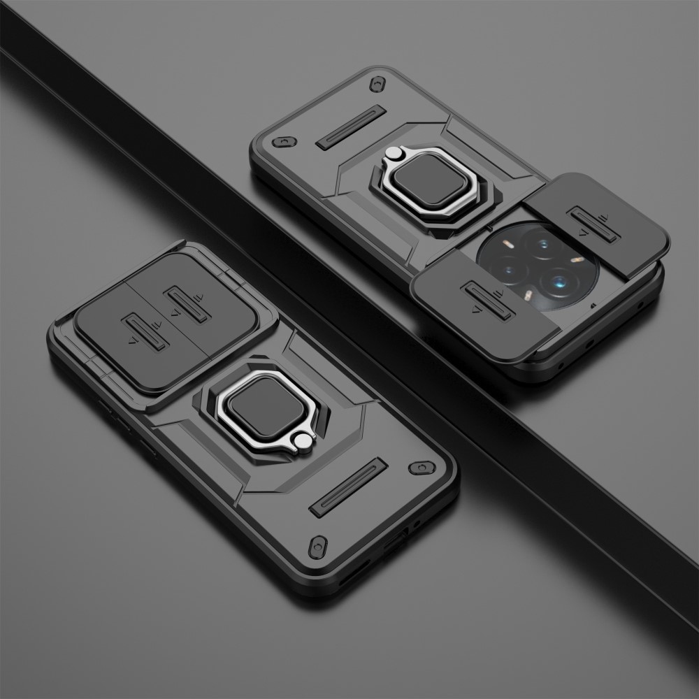 Objektíválló borítás a Realme 14 Pro+ 5G készülékhez - fekete