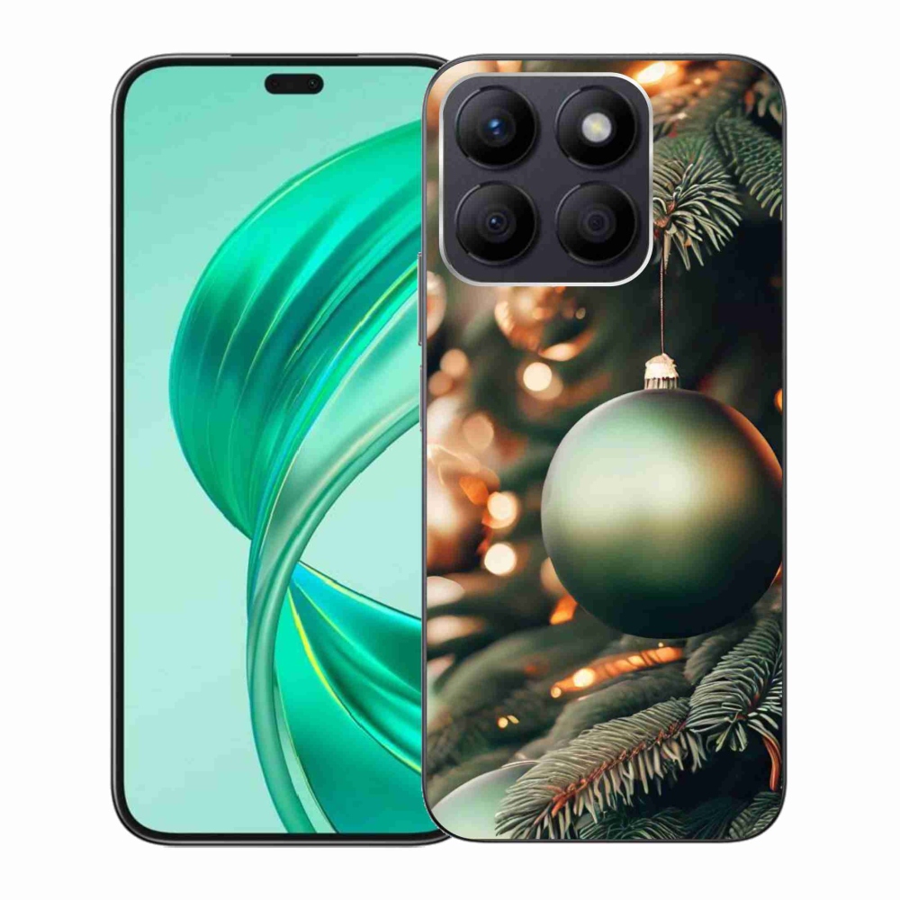 Gél borítás mmCase a Honor X8b számára - karácsonyi dekorációk 1