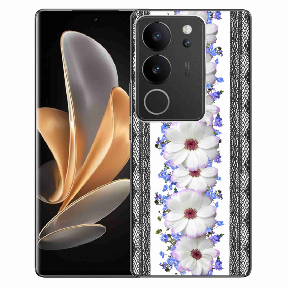 Zselés borítás mmCase a Vivo V29 5G készülékhez - virág 8