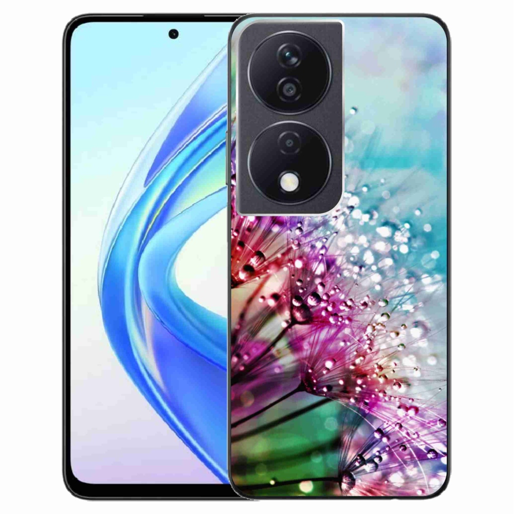 Zselés borítás mmCase a Honor X7b/Honor 90 Smart készülékhez - színes virágok