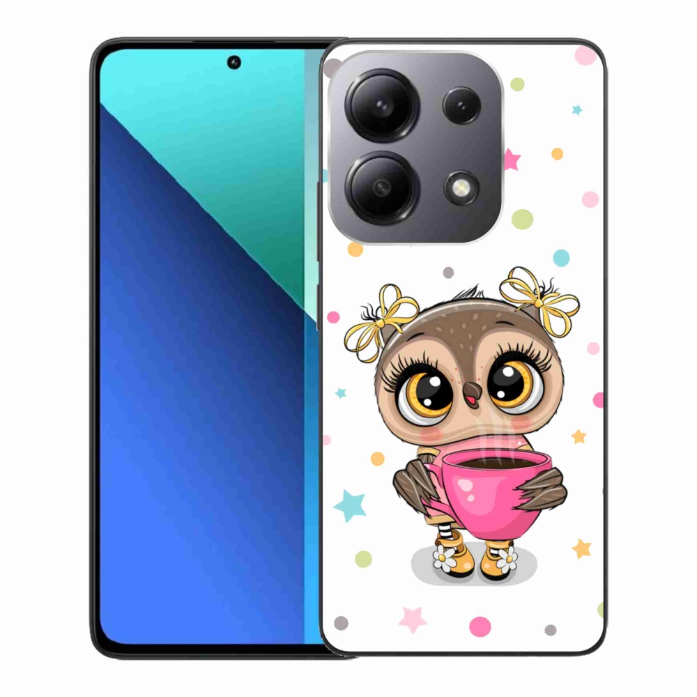 Gél borítás mmCase a Xiaomi Redmi Note 13-hoz - rajzfilm bagoly