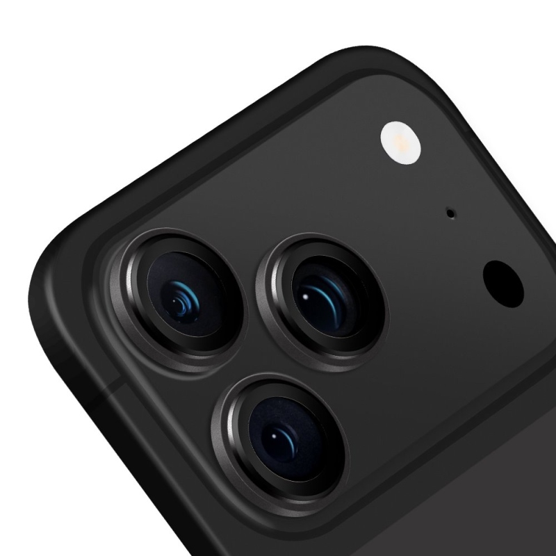 TOK:ME Lencsevédő az Apple iPhone 18 Pro/18 Pro Max készülékekhez – fekete