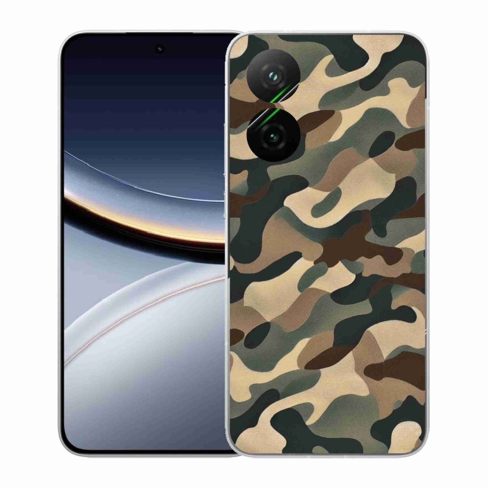 Gél borítás mmCase a Xiaomi Poco F7 5G-hez - álcázó minta 11