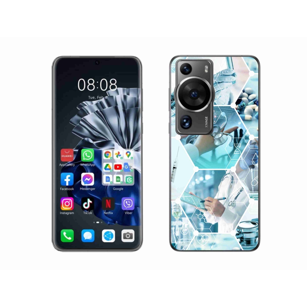 Gél borító mmCase a Huawei P60 Pro számára - egészség