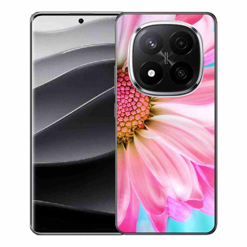 Gél borítás mmCase a Xiaomi Redmi Note 14 Pro+ 5G számára - rózsaszín virág