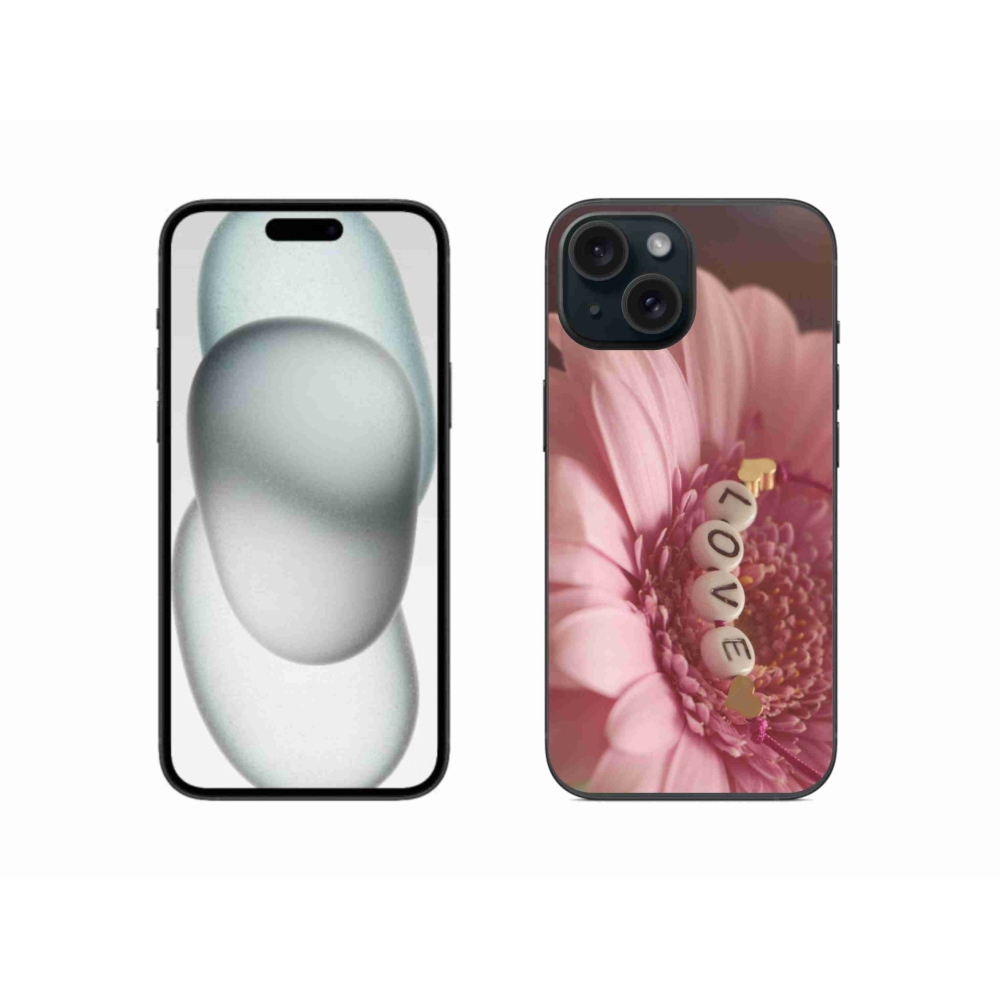 Gél borítás mmCase iPhone 15-hez - medál szerelem