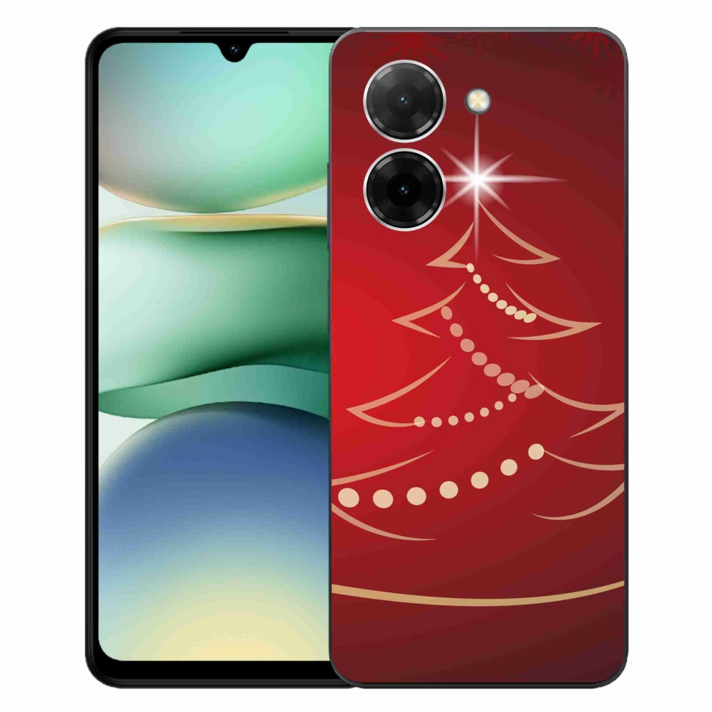 Gél borító mmCase a Xiaomi Redmi A5 (171.7x77.8x8.3mm) - karácsonyfa karikatúra karácsonyfa