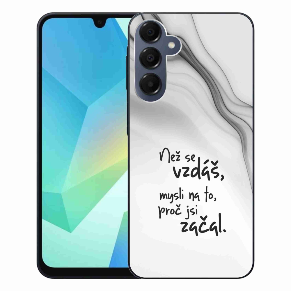 Gél borítás mmCase Samsung Galaxy A16 4G/5G - idézem 2 fehér háttér