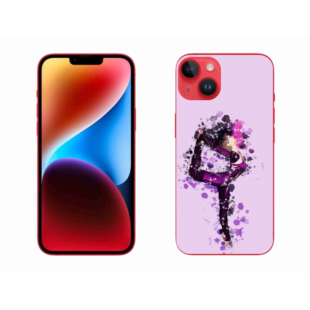 Zselés borítás mmCase iPhone 14 Plus készülékhez - balerina