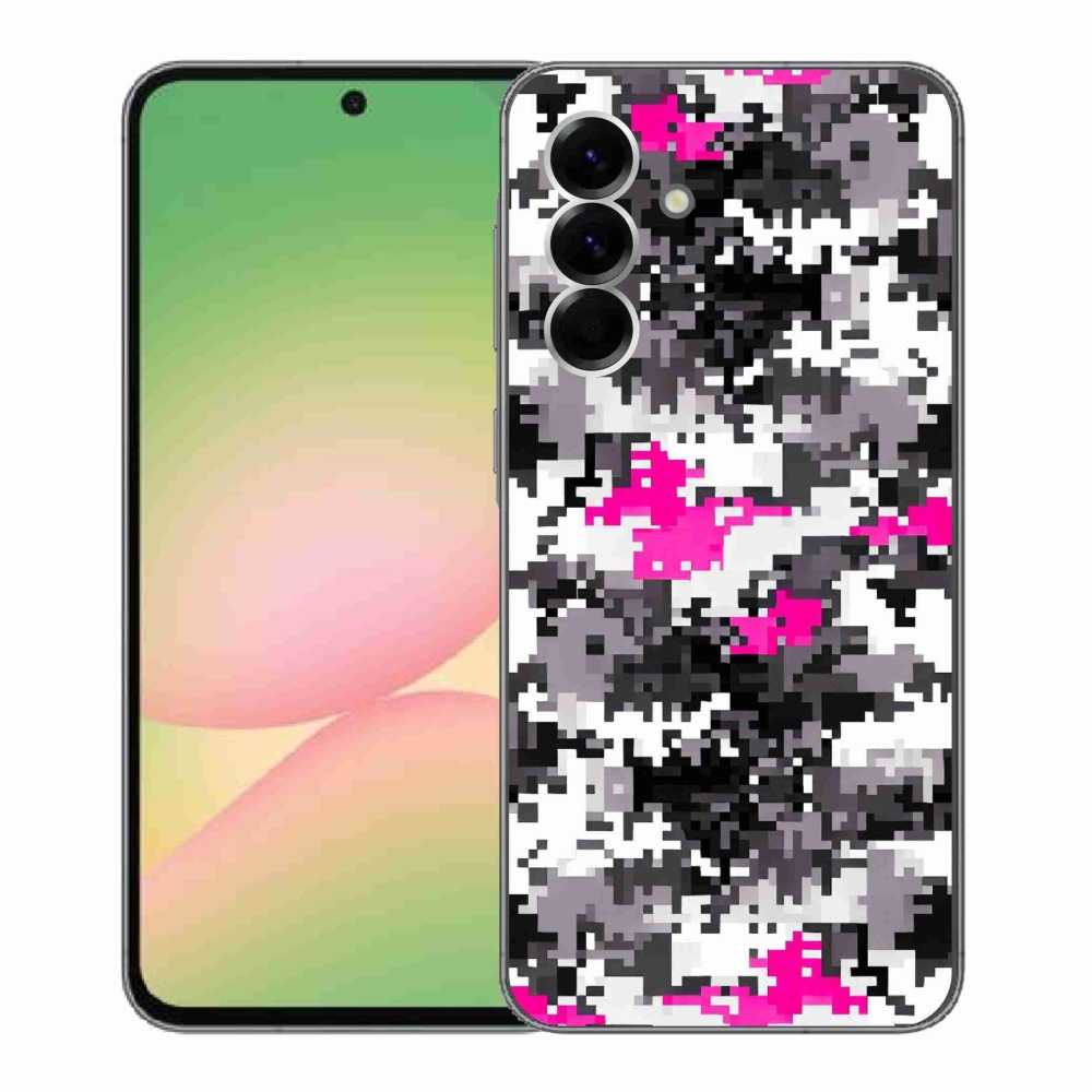 Gél védőhuzat mmCase Samsung Galaxy A56 5G - terepszínű minta 4