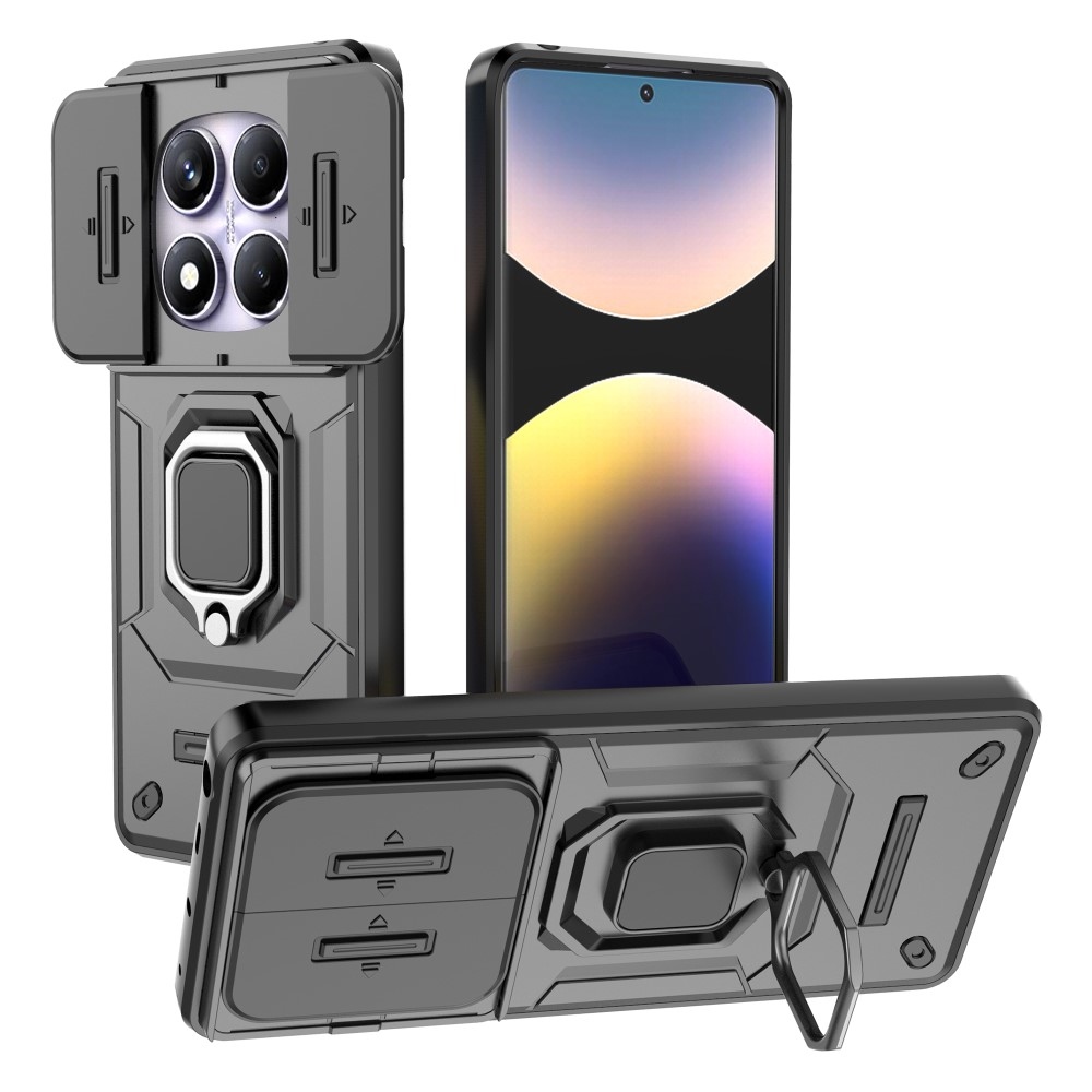 Lencseálló borítás Xiaomi Redmi Note 14 Pro készülékhez - fekete