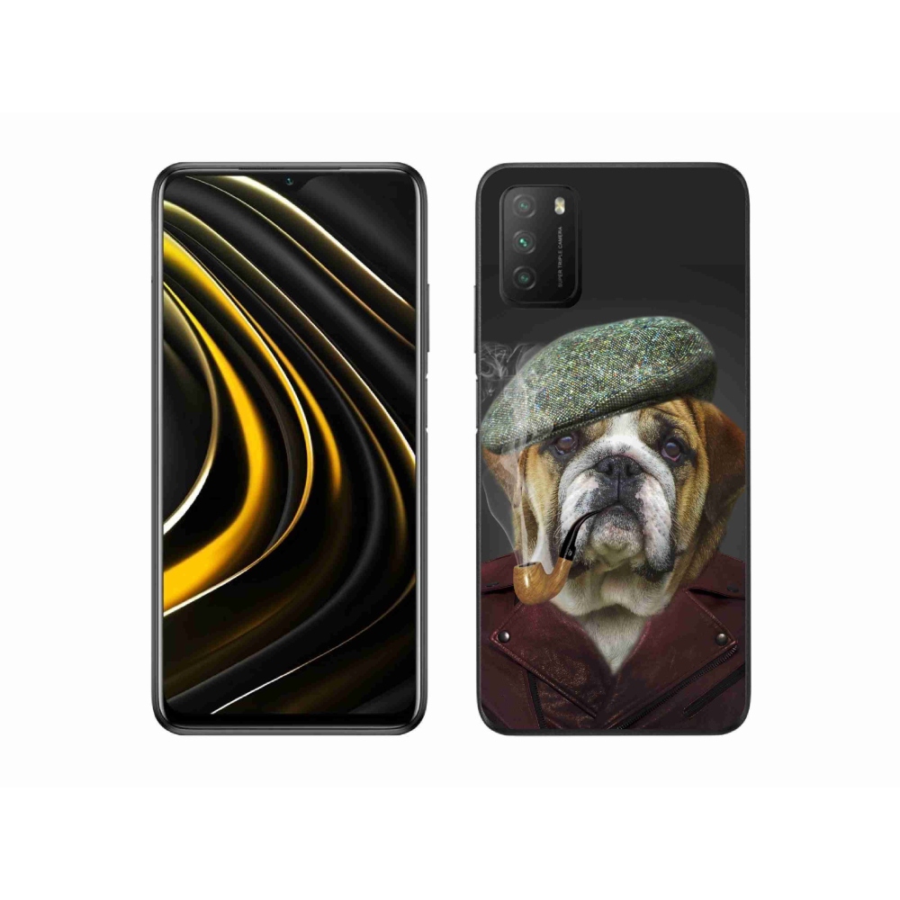 Gél borítás mmCase a Xiaomi Poco M3-hoz - kutya csővel