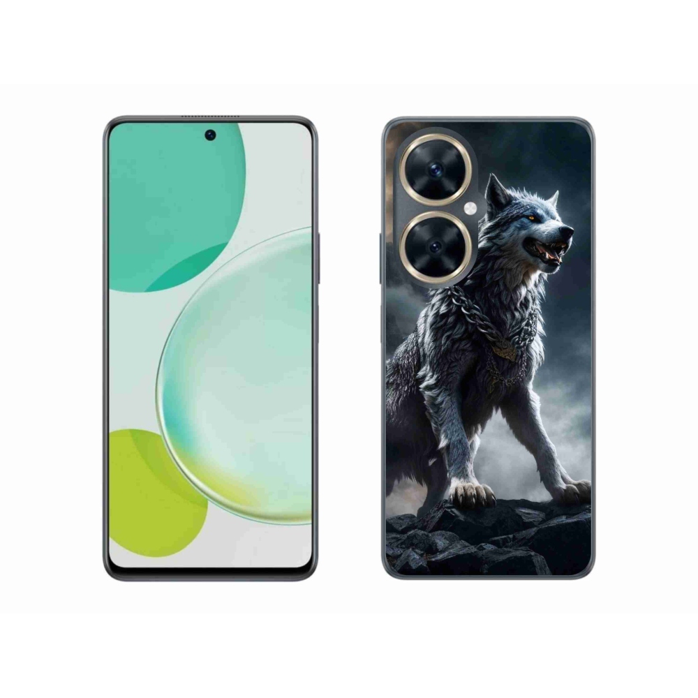 Gél borítás mmCase a Huawei Nova 11i készülékhez - farkas 1