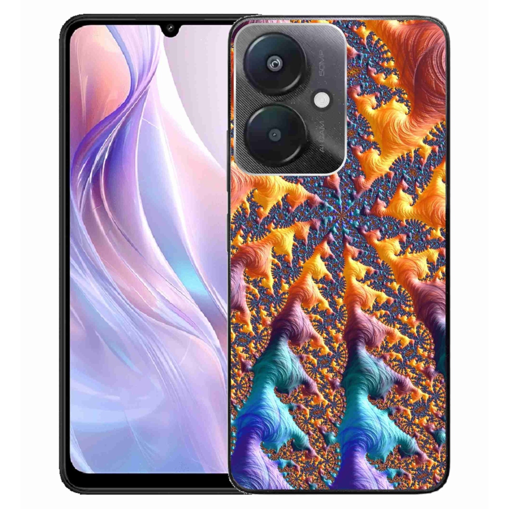 Gél borítás mmCase a Xiaomi Redmi 13C 5G számára - absztrakt motívum 23