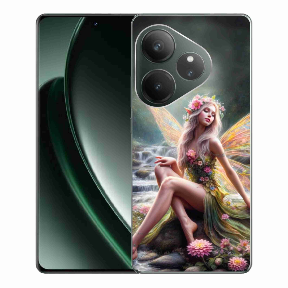 Gél borítás mmCase a Realme GT 6 5G/GT 6T 5G - pillangó nő 1