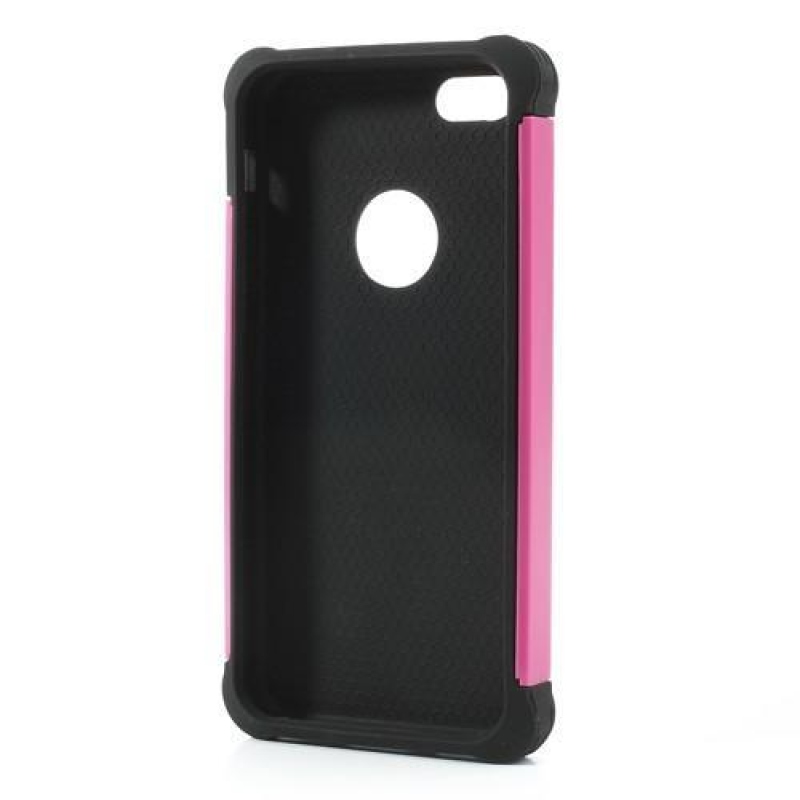 2V1 tartós tok iPhone 5C készülékhez - rózsaszínű