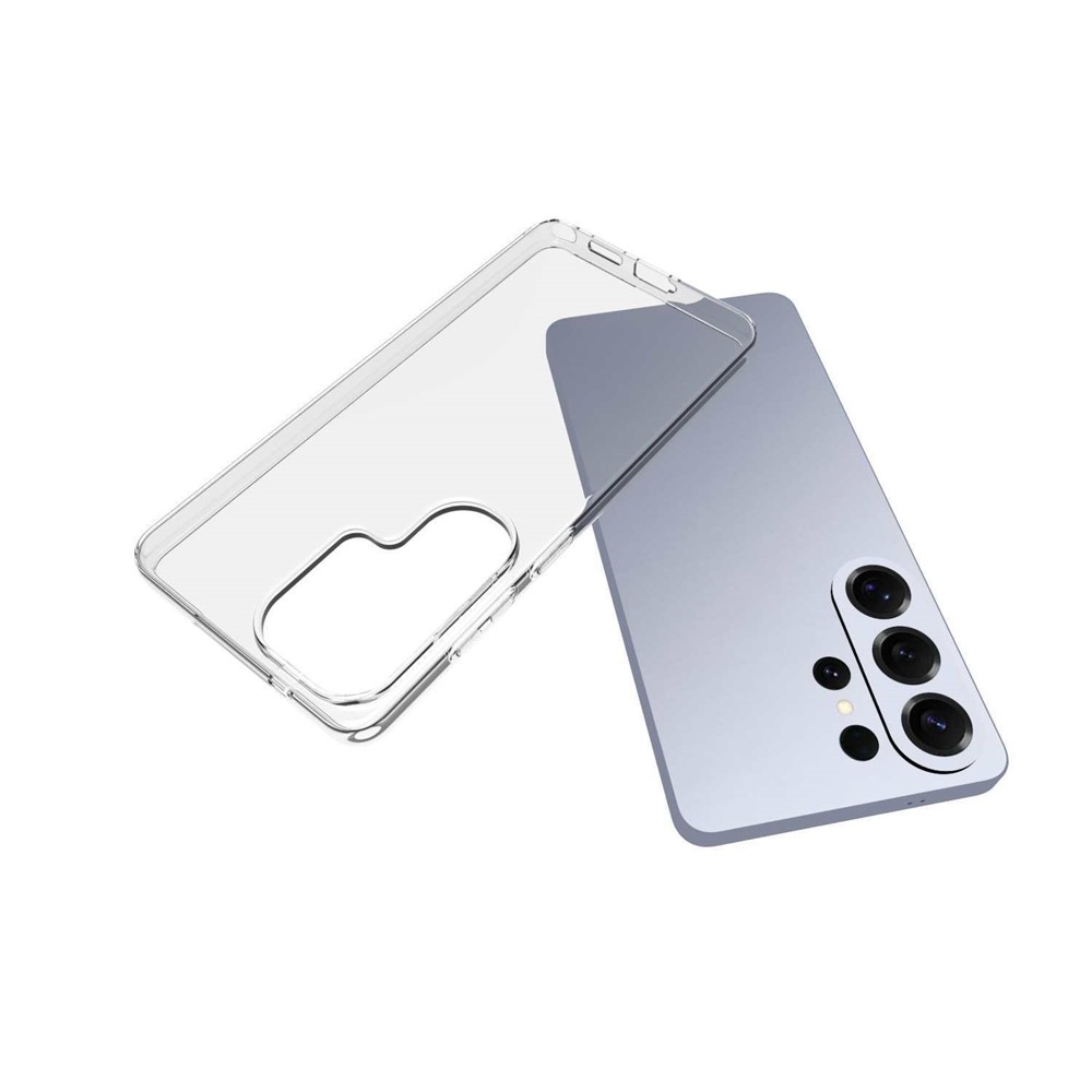 2in1 átlátszó zselés tok + edzett üveg Samsung Galaxy S26 Ultra - átlátszó