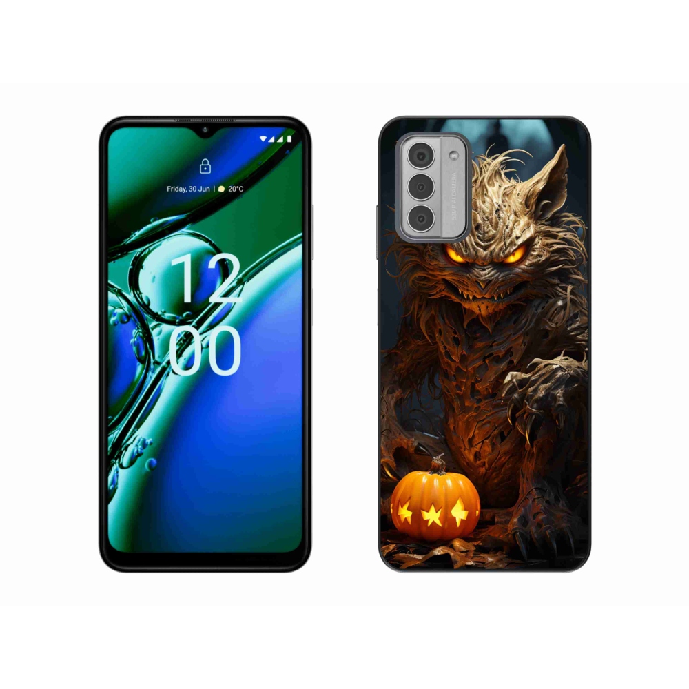 Zselés borítás mmCase a Nokia G42 készülékhez - Halloween szörnyeteg