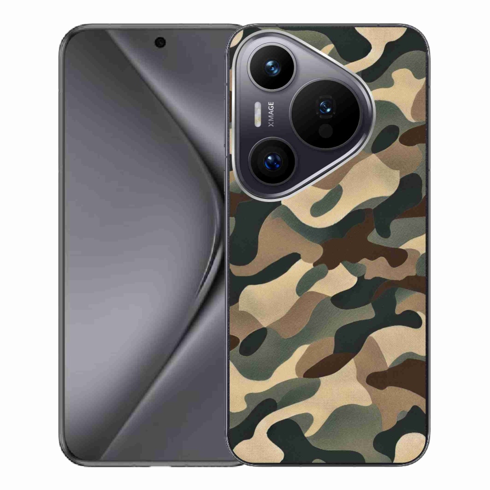 Gél borítás mmCase a Huawei Pura 70 Pro készülékhez - terepszínű minta 11
