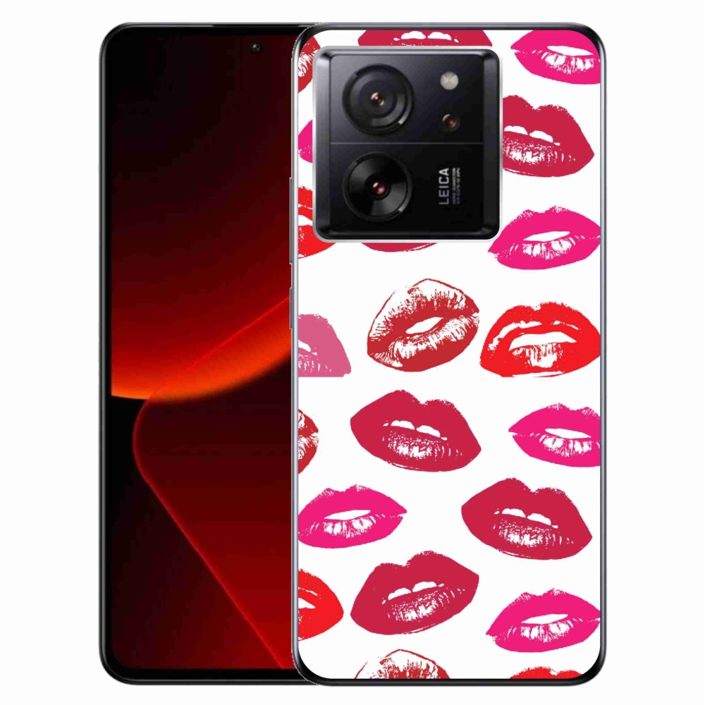 Zselés borítás mmCase a Xiaomi 13T/13T Pro készülékhez - ajkak