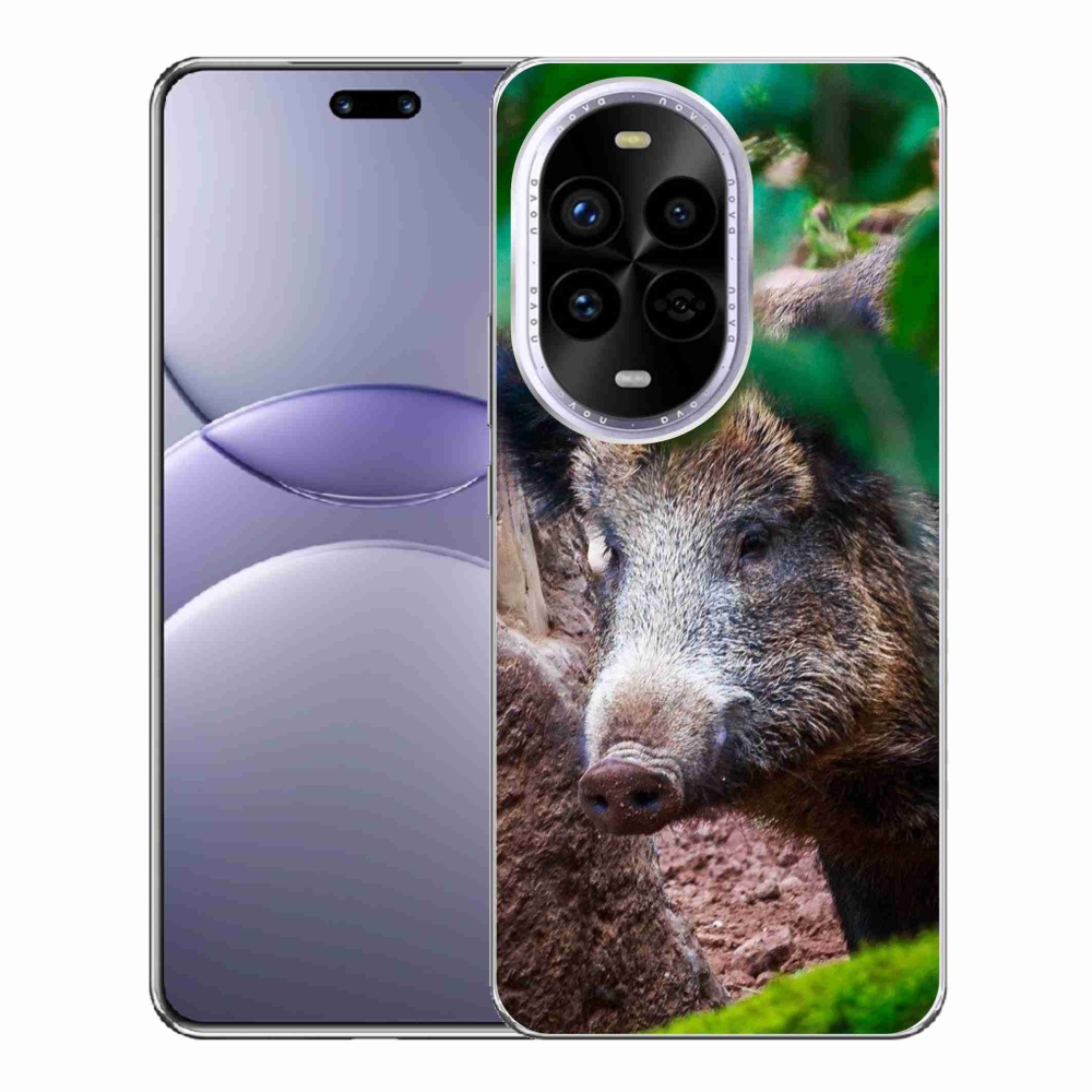 Gél borítás mmCase a Huawei Nova 13 Pro 5G-n - vaddisznó