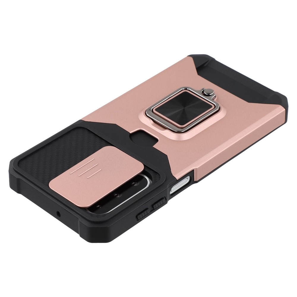 Tartós, tartós borítás Samsung Galaxy A17 4G/5G/A26 5G készülékhez - rózsaarany színben