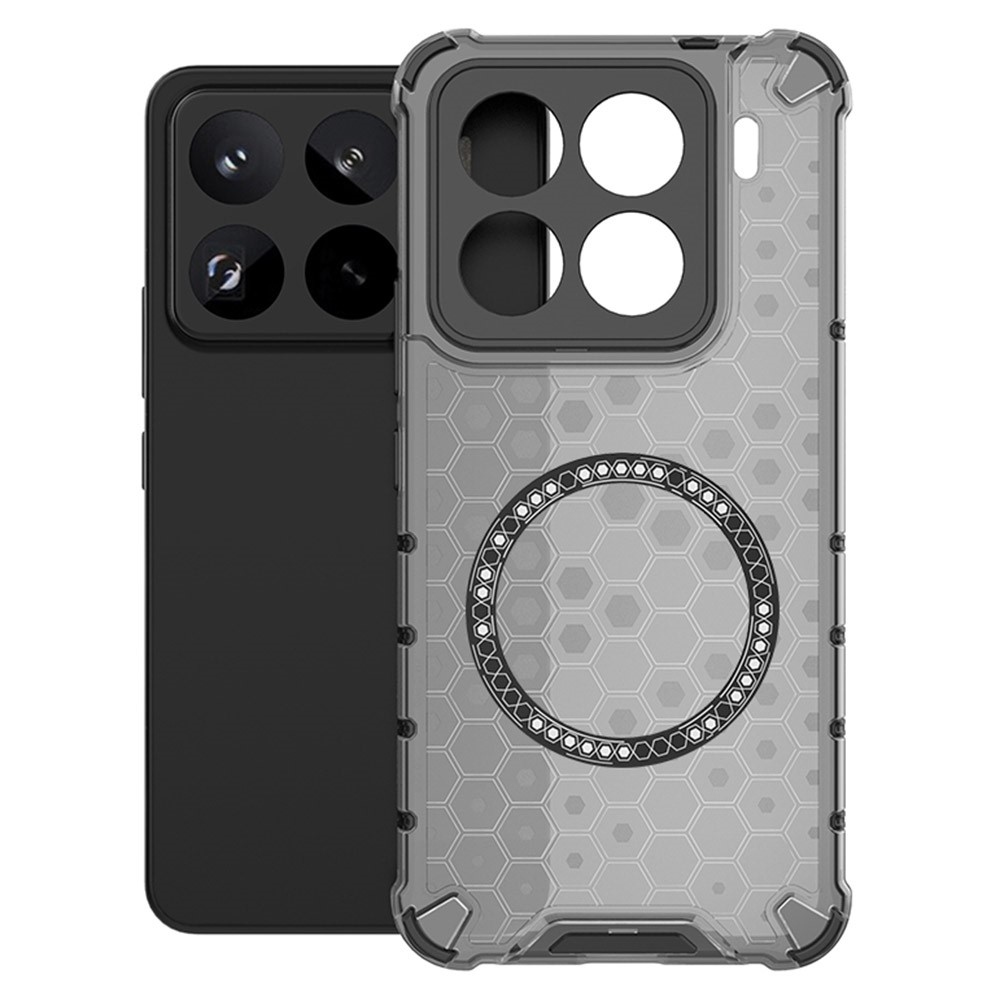 Méz tartós védőburkolat MagSafe-rel Xiaomi 15 Pro - szürke