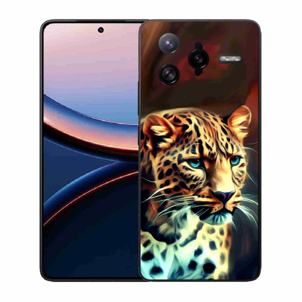 Gél borítás mmCase a Xiaomi Poco F7 Ultra készülékhez - leopárd