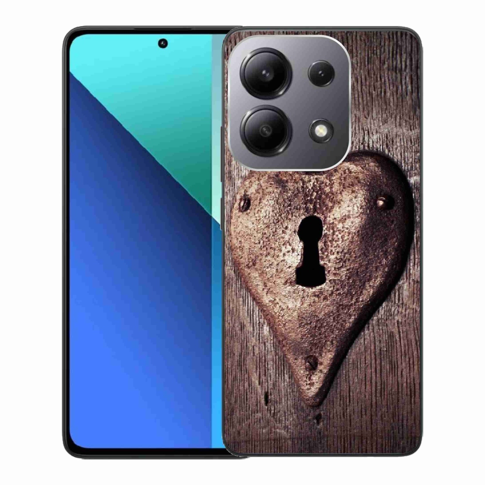 Gél borítás mmCase a Xiaomi Redmi Note 13-hoz - szív alakú zár